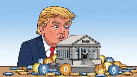 Trump’s Crypto Bank Bid Sparks Conflict of Interest Fears